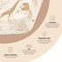 Crane Baby Kendi Crib Sheet - Animal