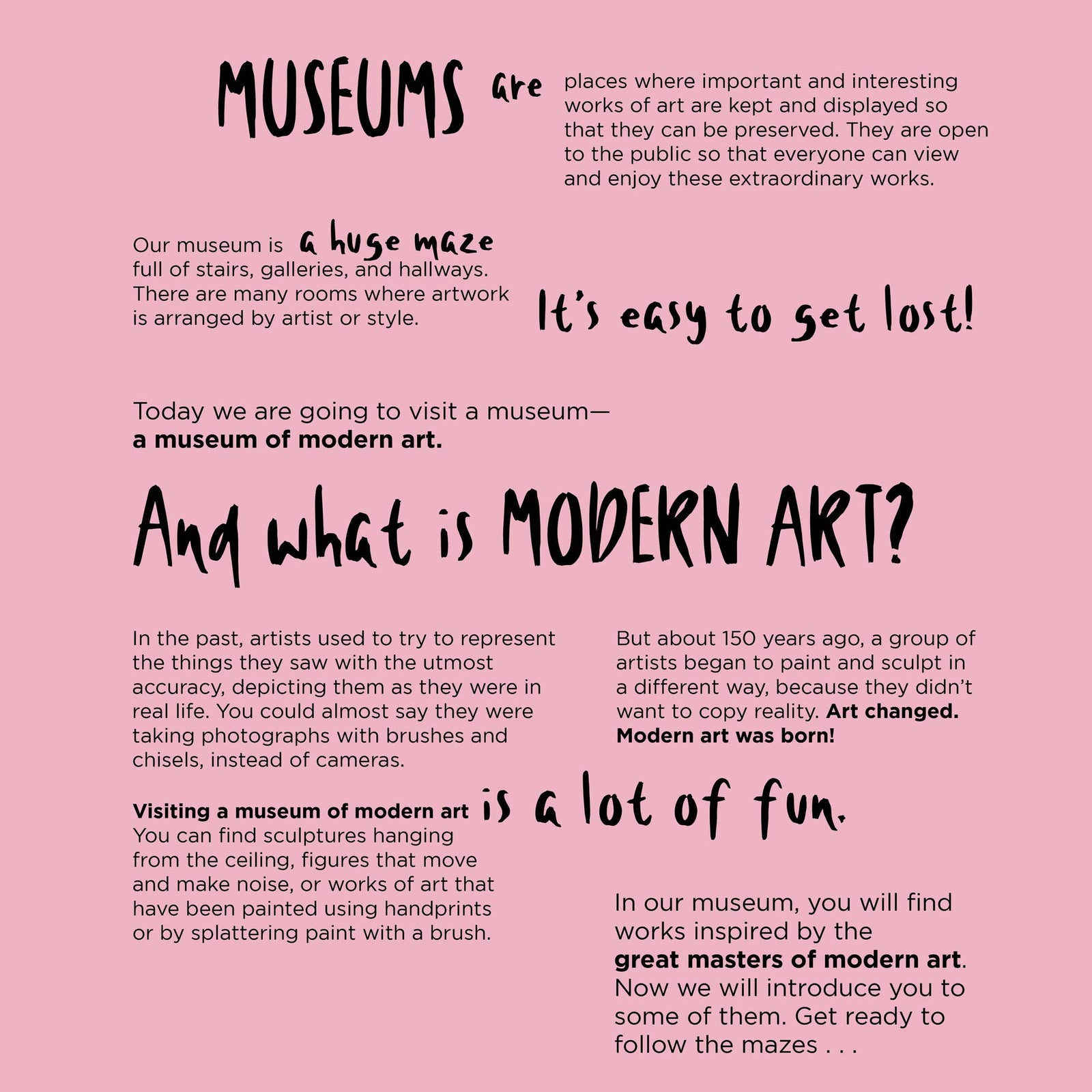 Schiffer Publishing Let's Go to the Museum: A Modern Art Adventure Maze