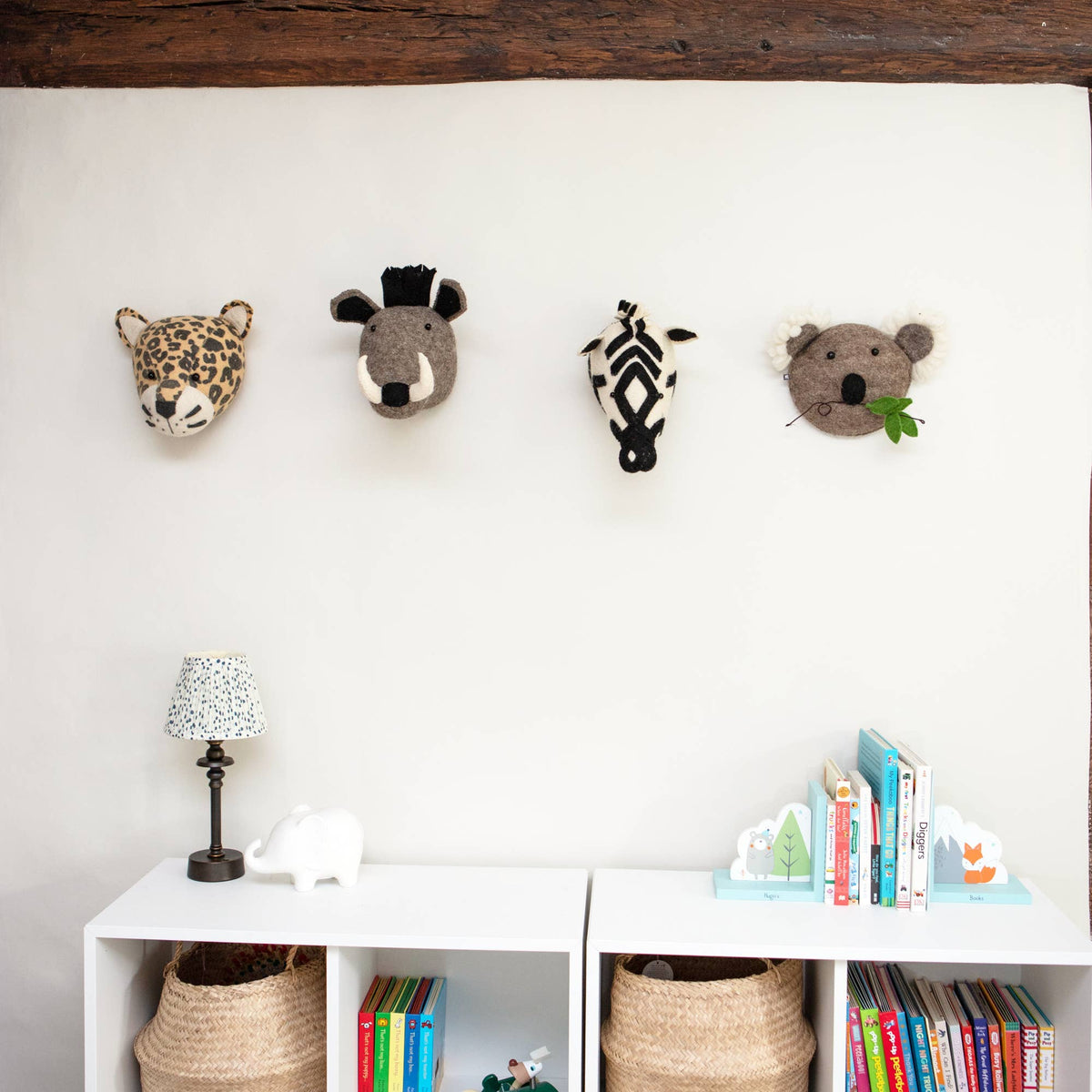 Fiona Walker Mini Zebra Head