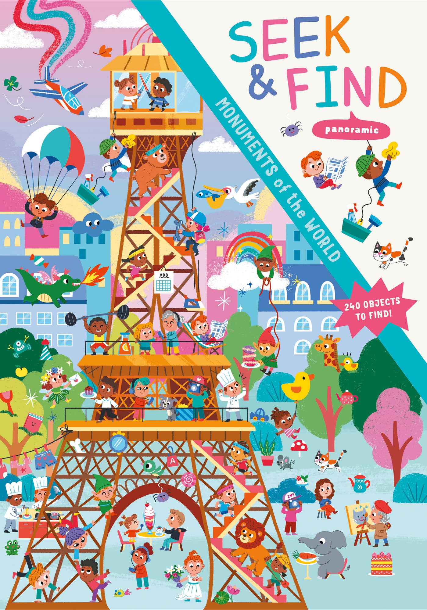 Schiffer Publishing Monuments of the World: Panoramic Seek & Find