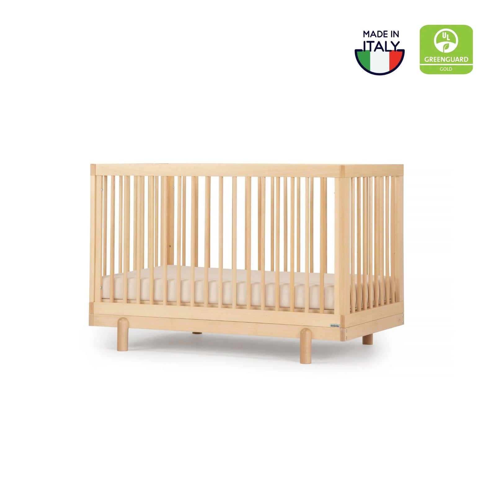 Bliss 4-in-1 Convertible Crib, Natural