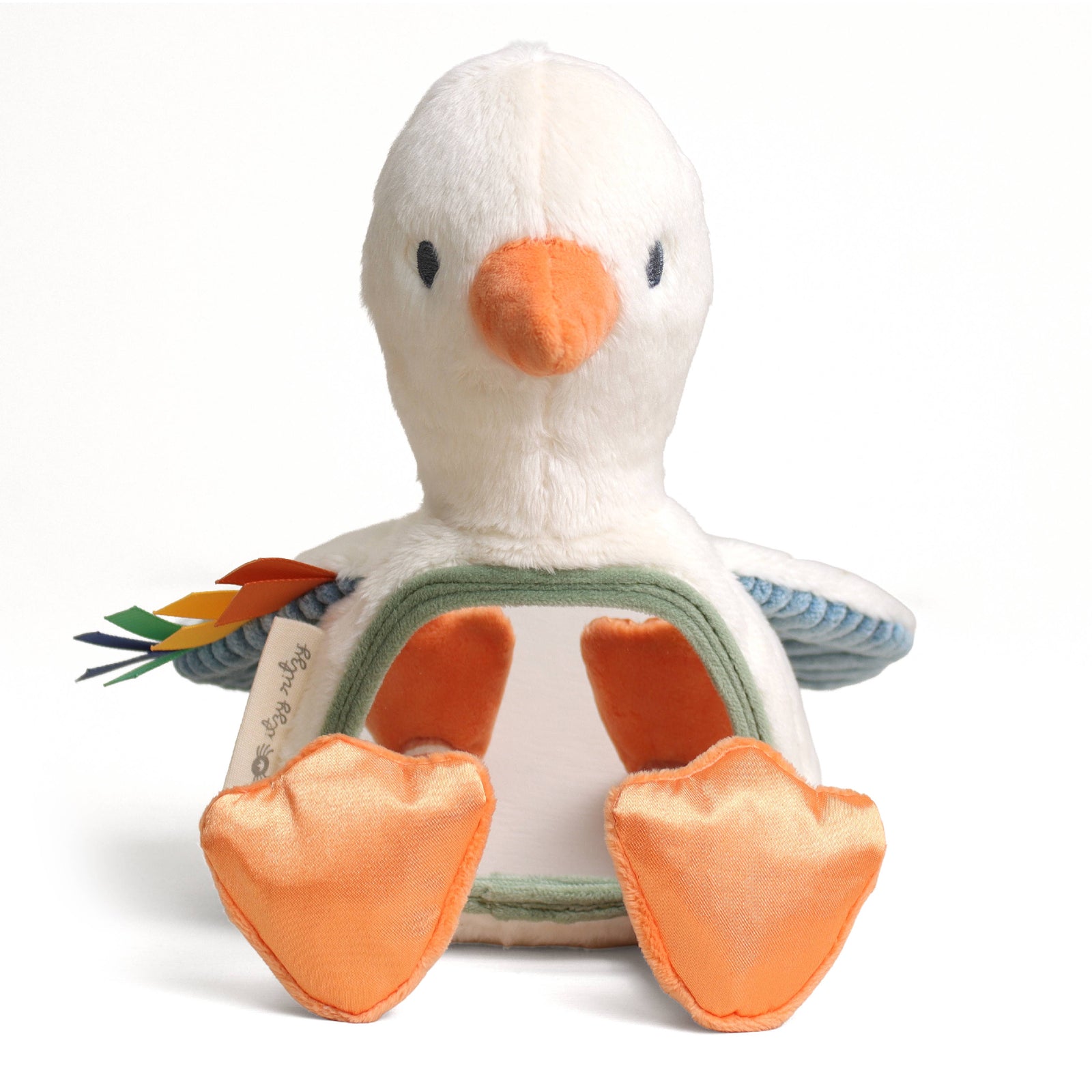 Itzy Ritzy Itzy Bitzy Mirror™ Sensory Tummy Time Mirror - Goose