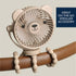 Itzy Ritzy Itzy Breeze 3-Speed Stroller Fan™, Taupe
