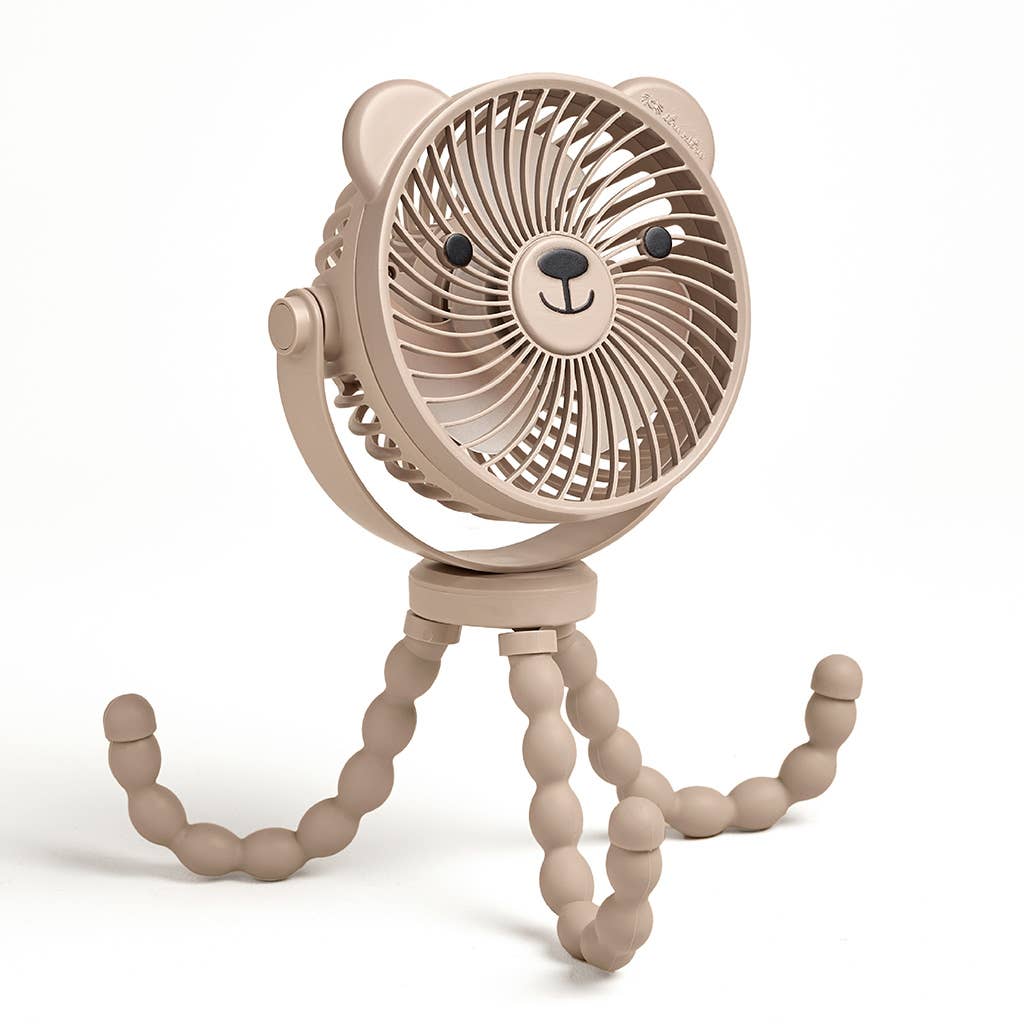 Itzy Ritzy Itzy Breeze 3-Speed Stroller Fan™, Taupe