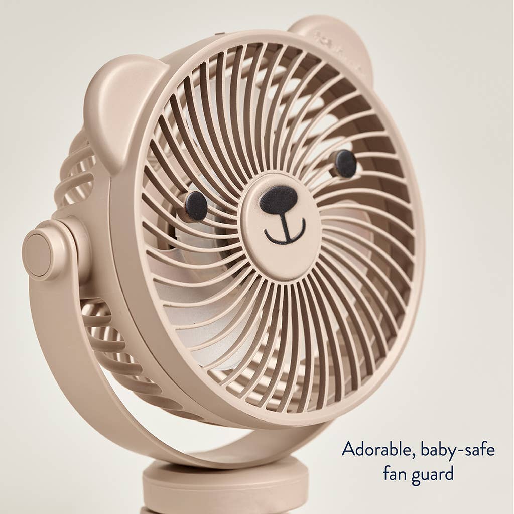 Itzy Ritzy Itzy Breeze 3-Speed Stroller Fan™, Taupe