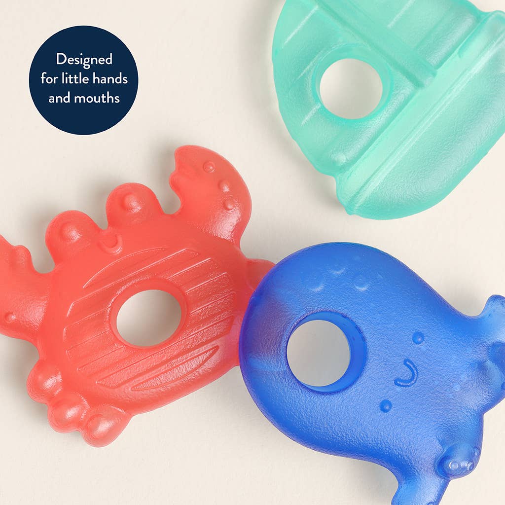 Itzy Ritzy Nautical Cutie Coolers™ Soothing Water-Filled Teethers