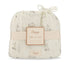 Crane Baby Organic Cotton Bunny Fitted Crib Sheet