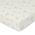 Crane Baby Organic Cotton Bunny Fitted Crib Sheet