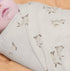 Crane Baby Organic Cotton Bunny Single Swaddle