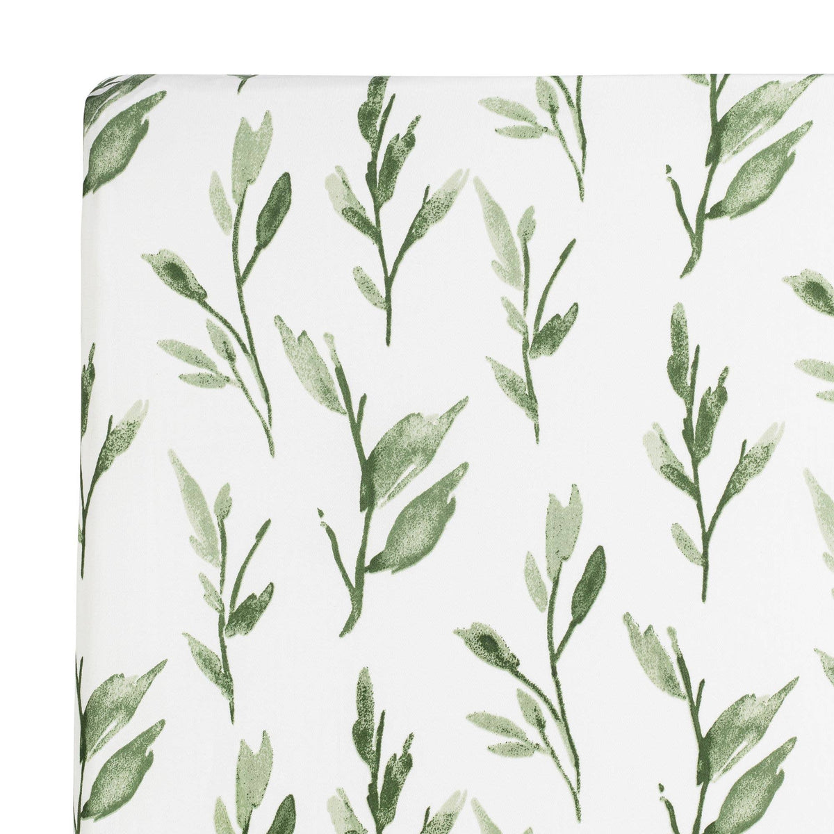 Crane Baby Parker Leaf Crib Fitted Sheet