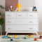 Soho 5-Drawer Dresser White