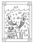 Schiffer Publishing Under the Sea Besties: Paper Craft Coloring Book