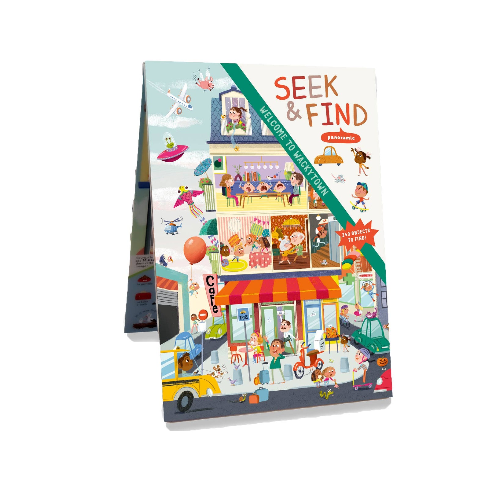 Schiffer Publishing Welcome to Wackytown: Panoramic Seek & Find