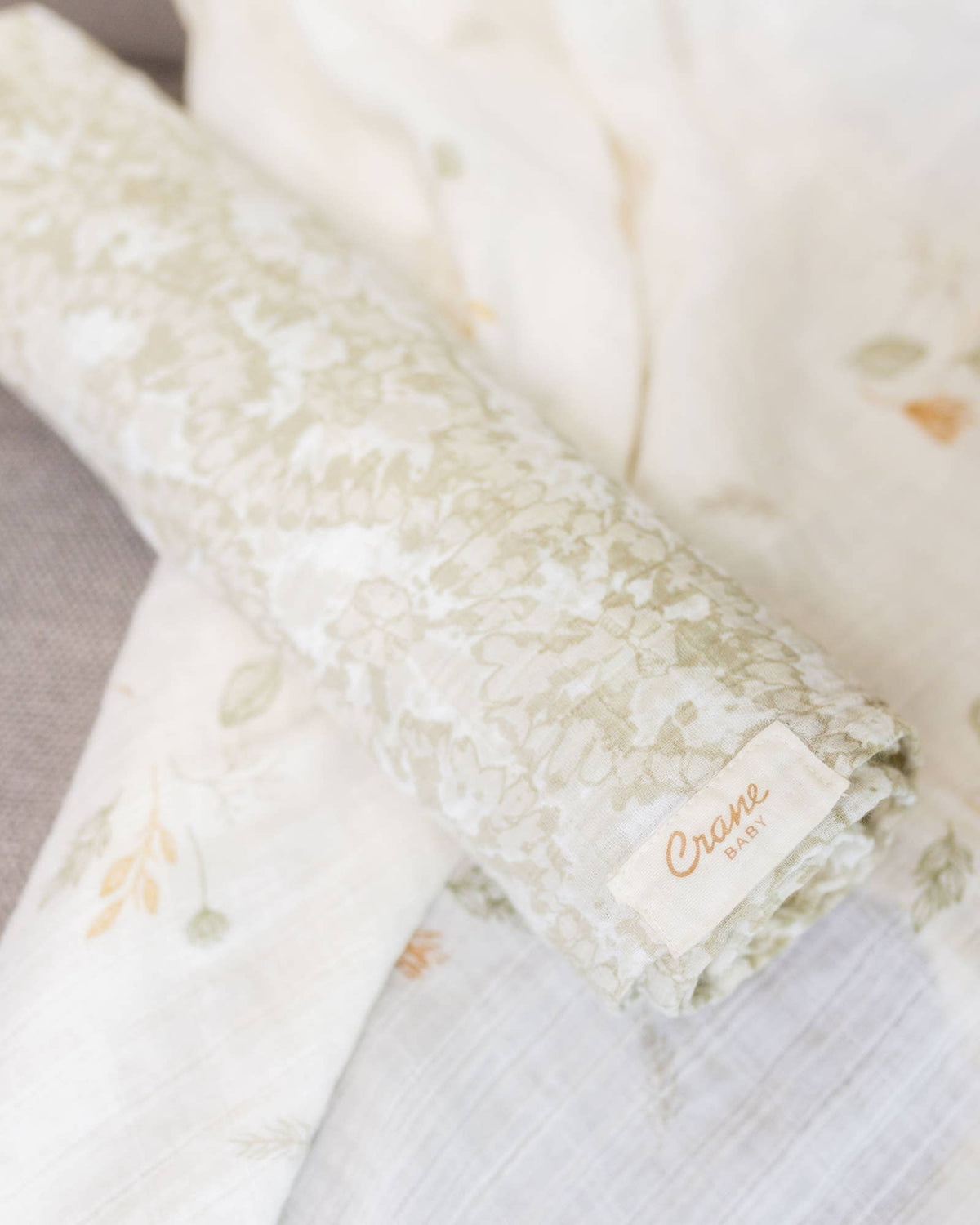 Crane Baby Willow 2-pc. Batik Swaddle Set