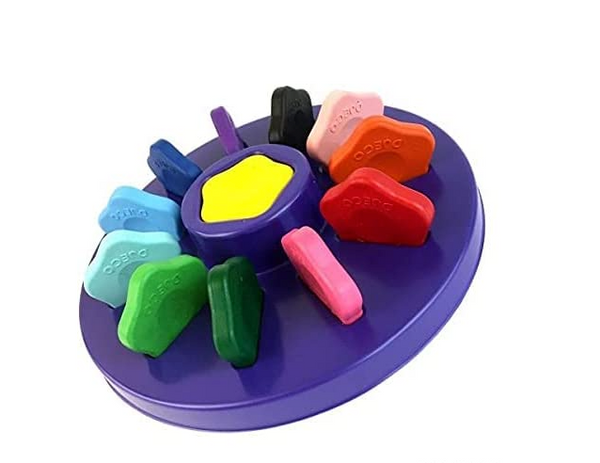 12 Flower Crayons