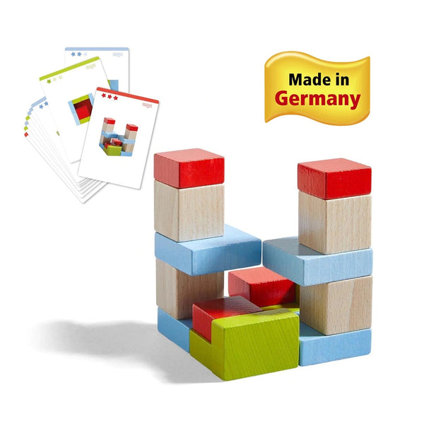 Four by Four 3D Arranging Game Wooden Blocks