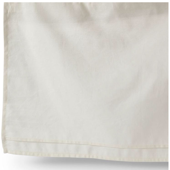 Cotton Linen Crib Skirt