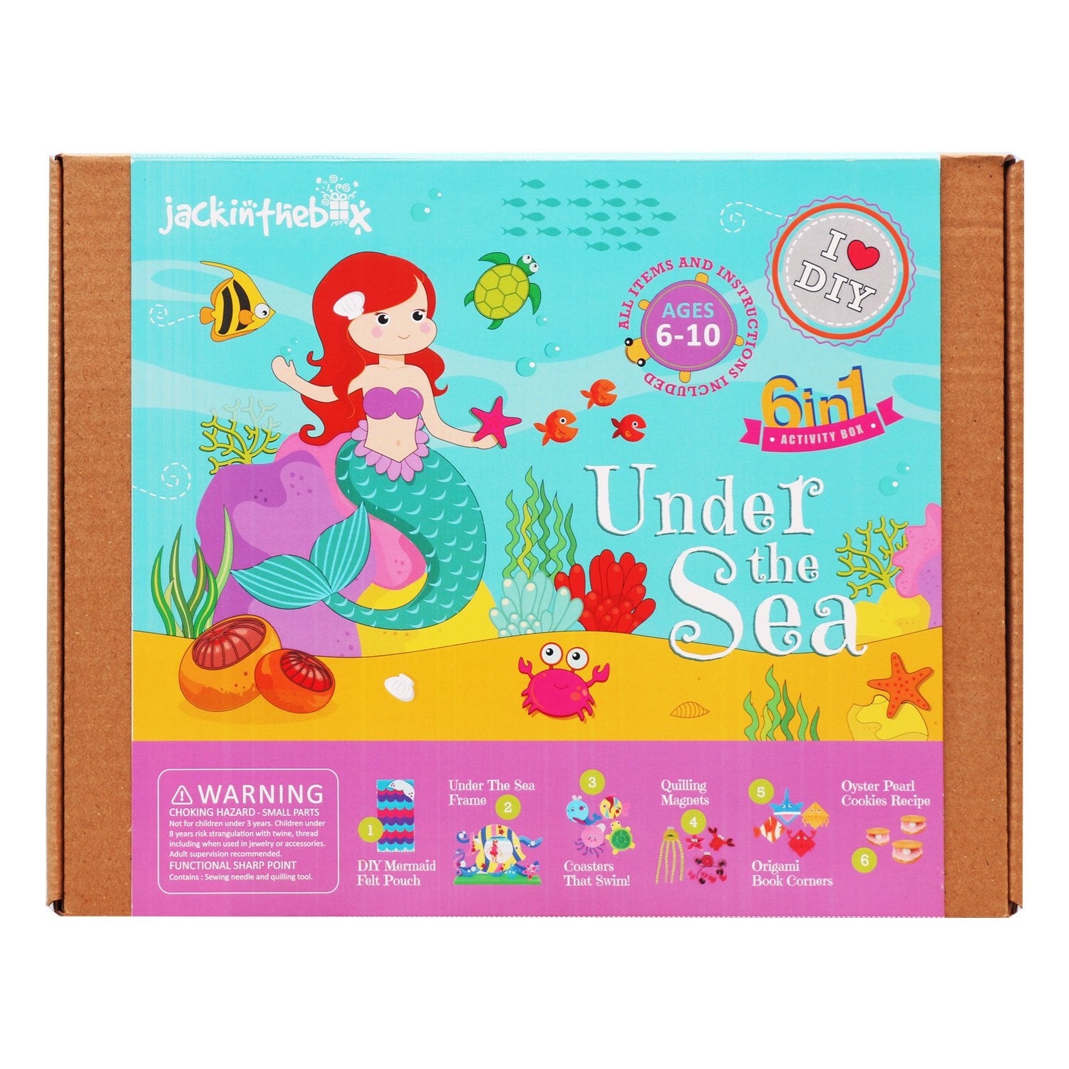 Craft Kit: 6-in-1 Under The Sea