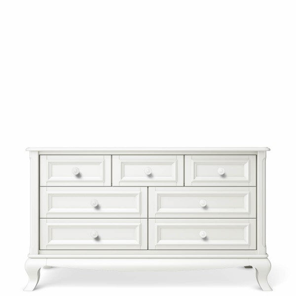 Double Dresser Solid White
