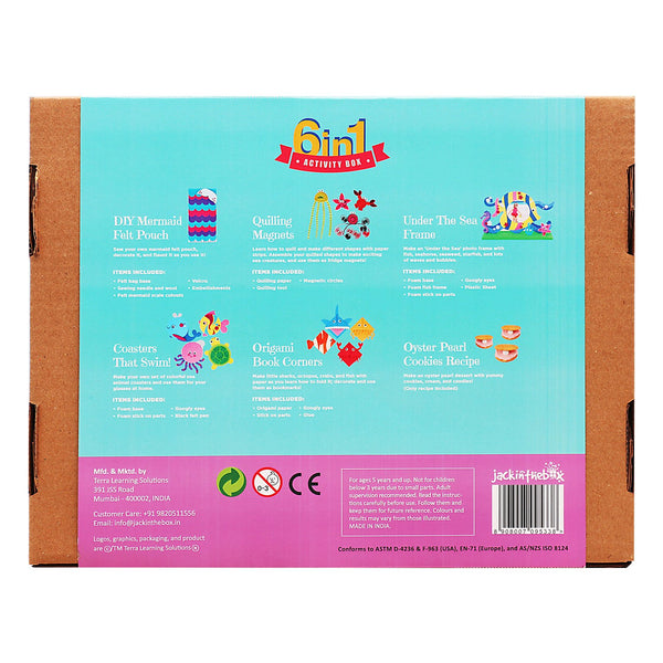 FINALSALE: Craft Kit: 6-in-1 Under The Sea
