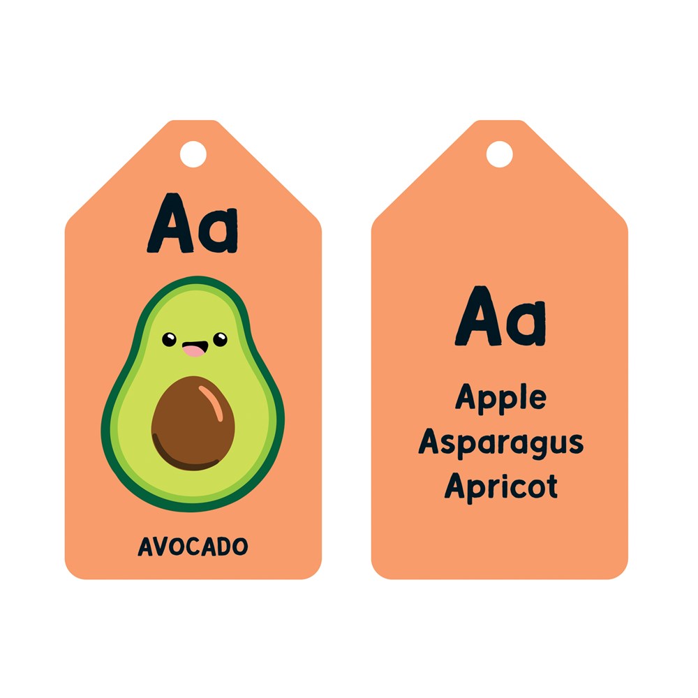 Hachette Book Group A is for Avocado Flash Cards