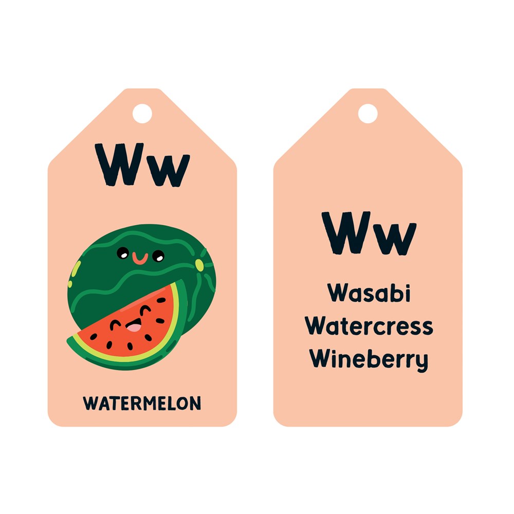 Hachette Book Group A is for Avocado Flash Cards