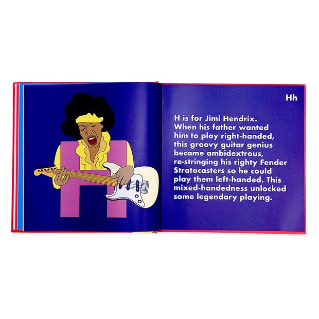 Alphabet Book: Left-Handed Legends