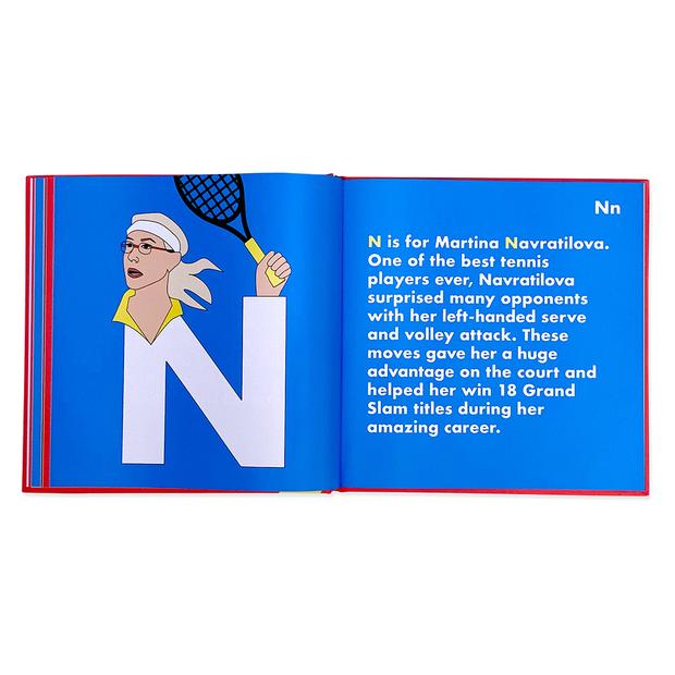 Alphabet Book: Left-Handed Legends