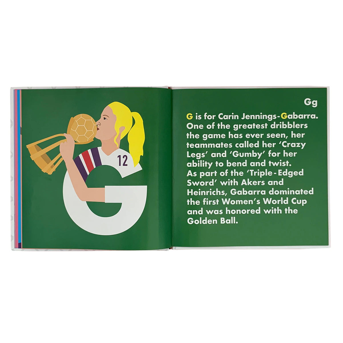 Alphabet Book: Soccer Legends, Women
