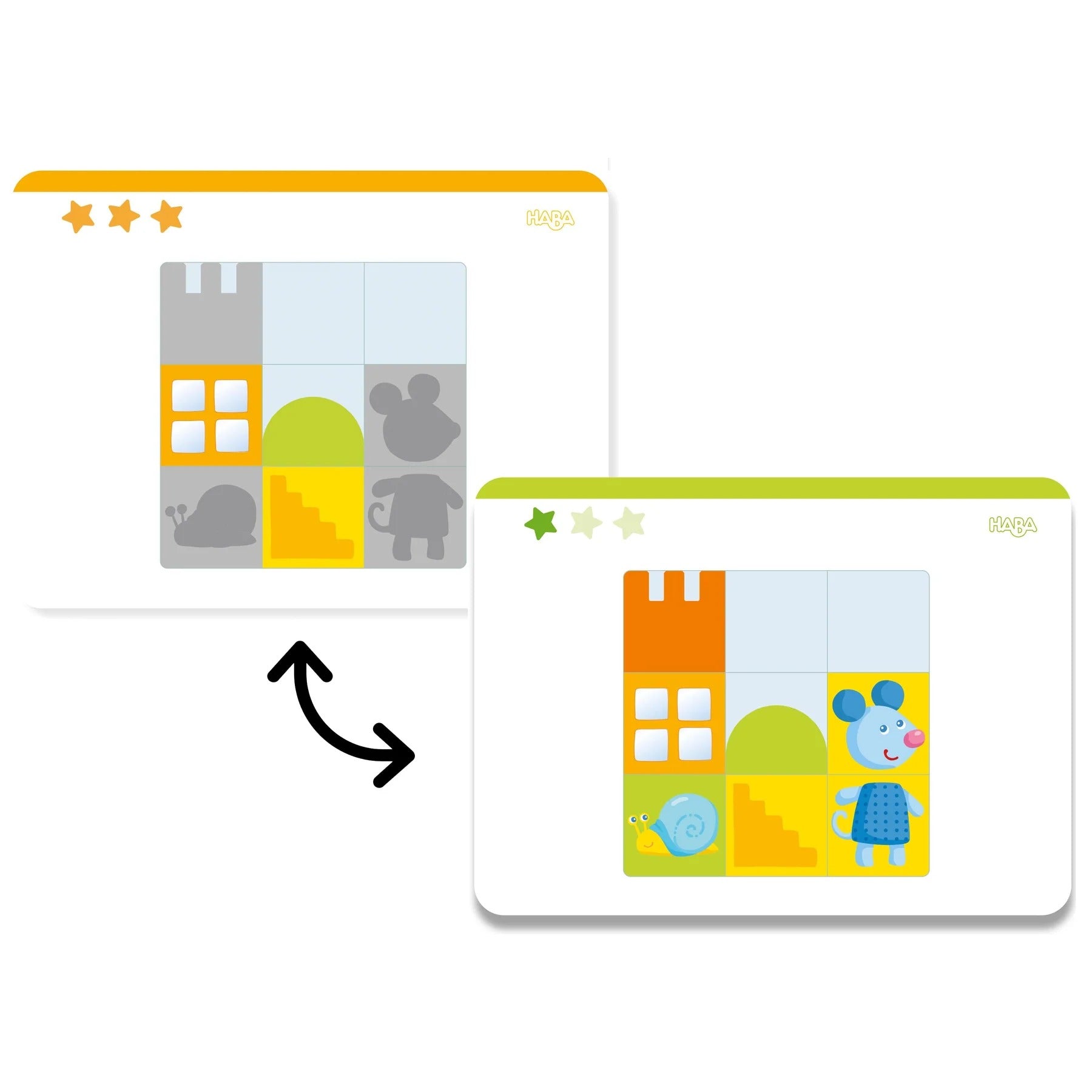 Haba Animal Squares Arranging Game
