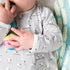 Magnetic Me Baa Baa Baby Modal Magnetic Footie, Gray