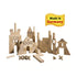 Basic Building Blocks 102 Piece Extra Large Wooden Starter Set