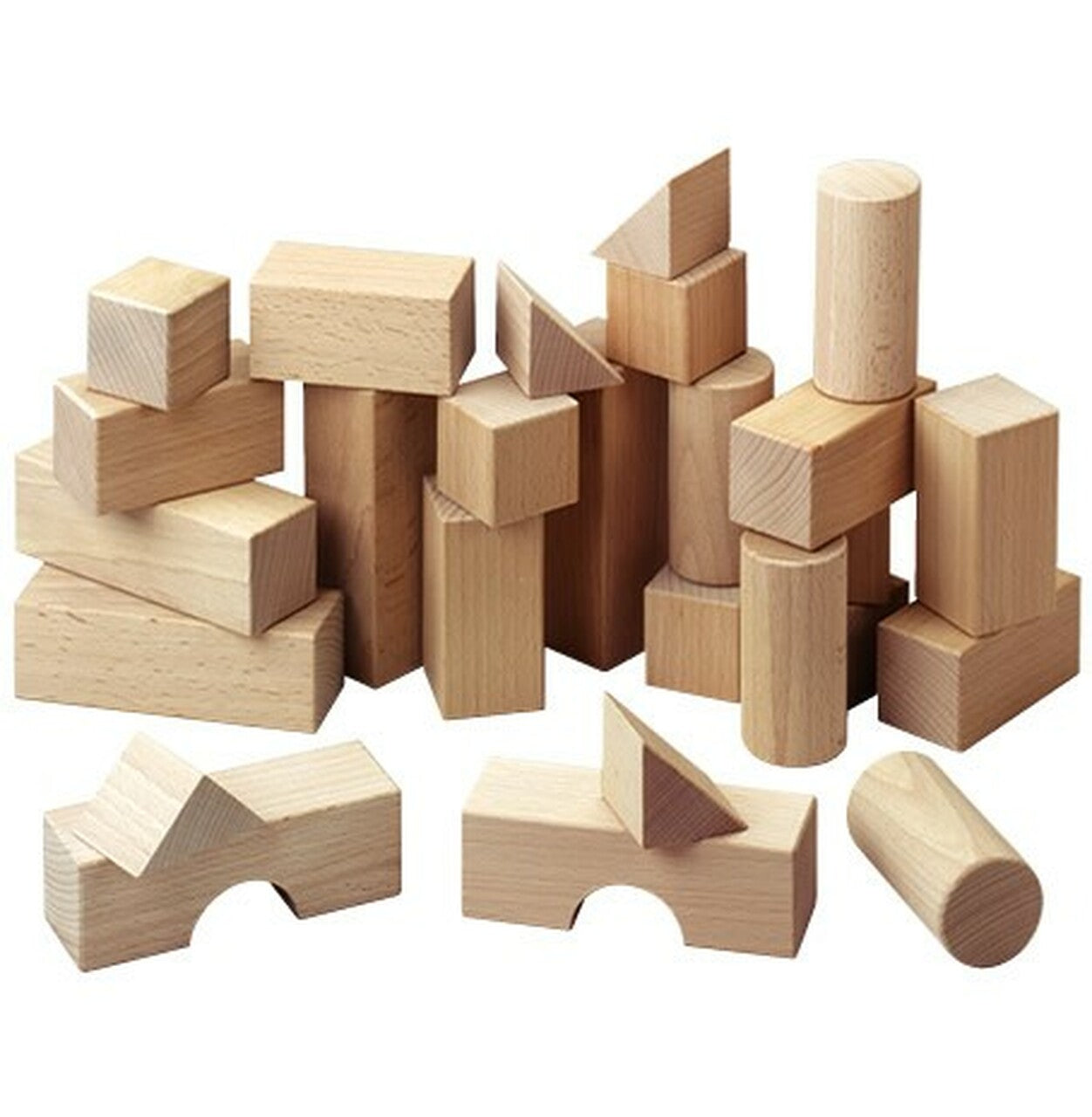 Standard Building Blocks Haba Basic Building Blocks 26 Piece Starter Set – Kids 'N Kribs