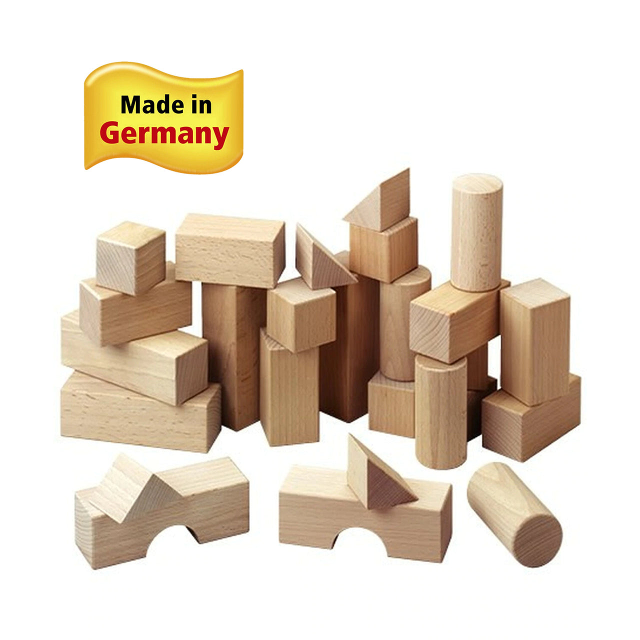 Haba Basic Building Blocks 26 Piece Starter Set