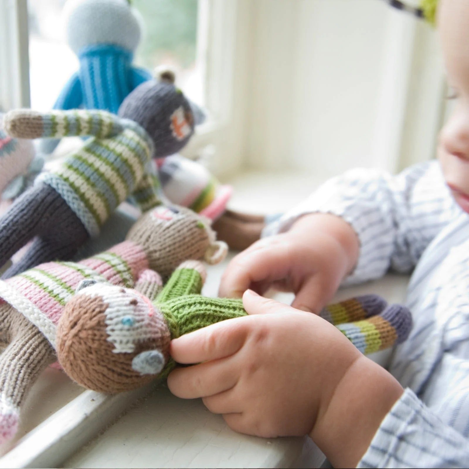 BlaBla Kids Bear Girl Rattle