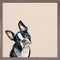 Best Friend - Boston Terrier, Mini Framed Canvas