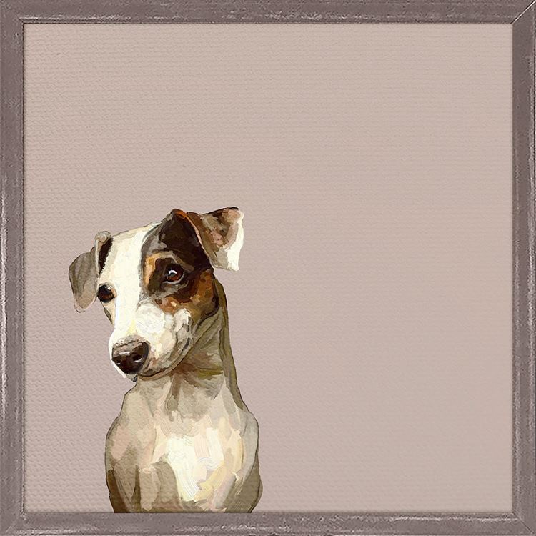 Best Friend - Jack Russell Gaze, Mini Framed Canvas