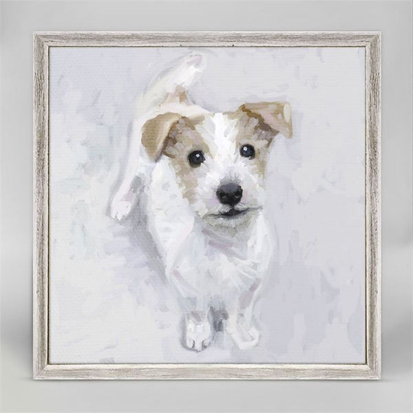 Best Friend - Jack Russell Pup, Mini Framed Canvas
