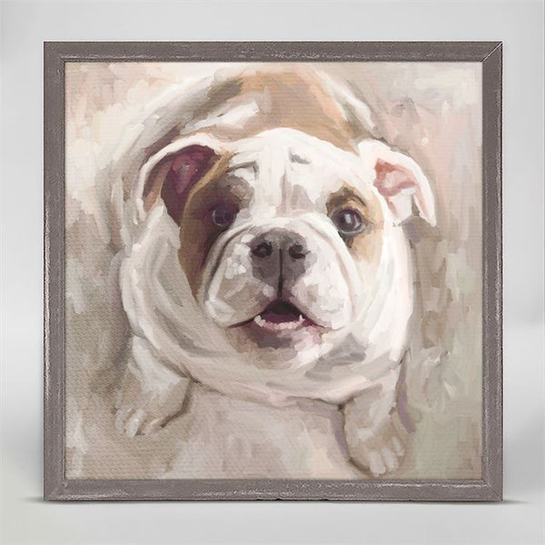 Best Friend - Things Are Looking Up Pup, Mini Framed Canvas