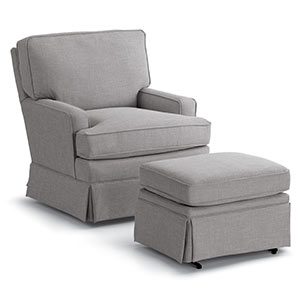 Best Home Chair - 1567 Rena Swivel Glider