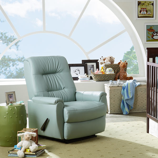 Best Home Chair - 2A75 Felicia Swivel Glider Recliner