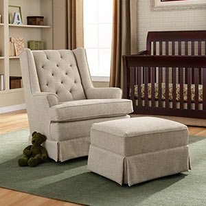 Best Home Chair - 7167 Nikole Swivel Glider