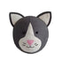 Black and White Cat Head, Mini