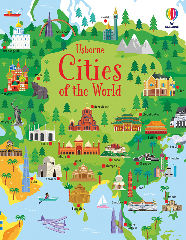 Book & 300 Pc Puzzle Set - Cities Of The World