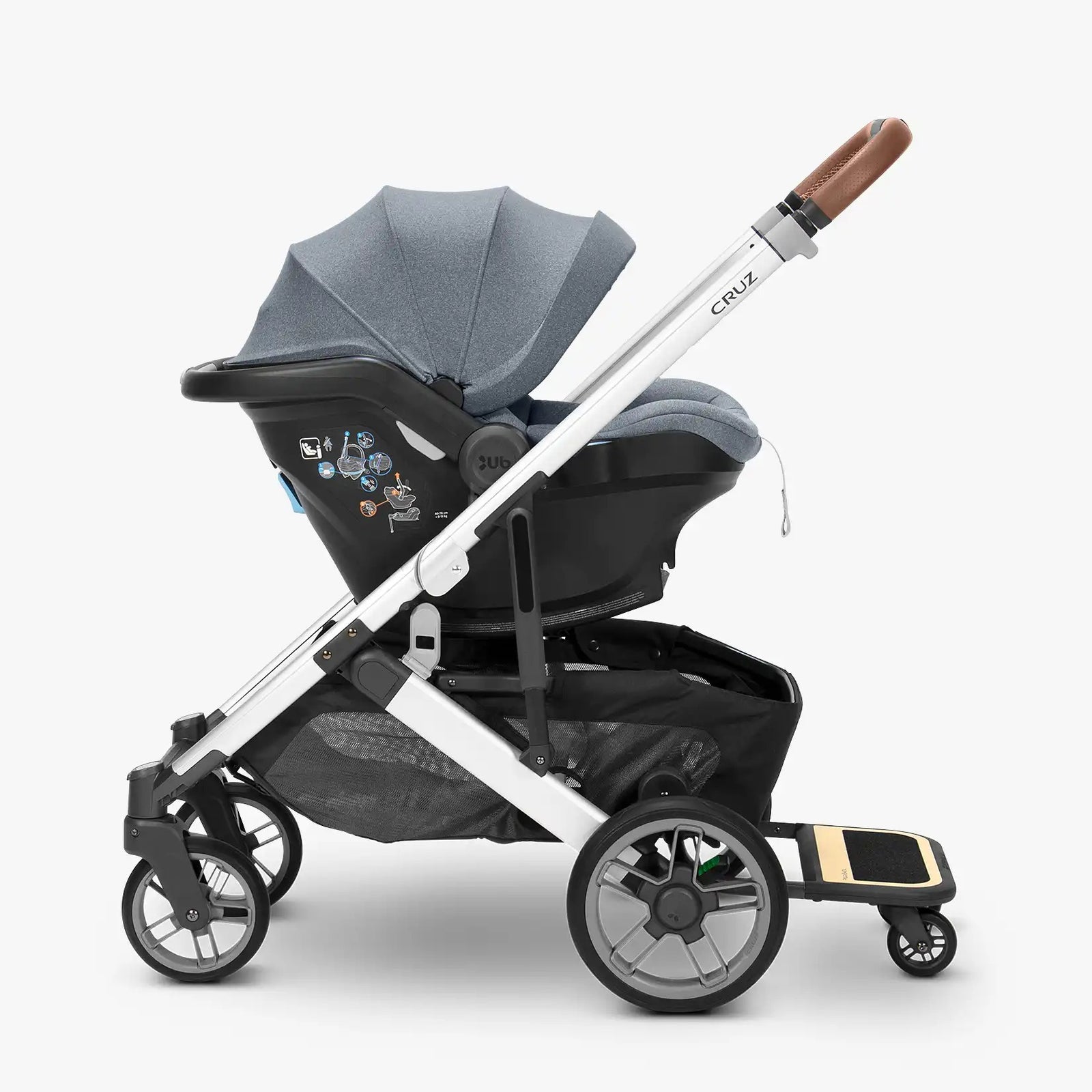 uppababy piggyback cruz vs vista UPPAbaby CRUZ V2 PiggyBack – Kids 'N Kribs