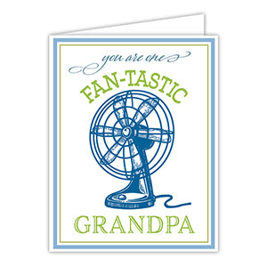 Card - You Are One Fan-Tastic Grandpa