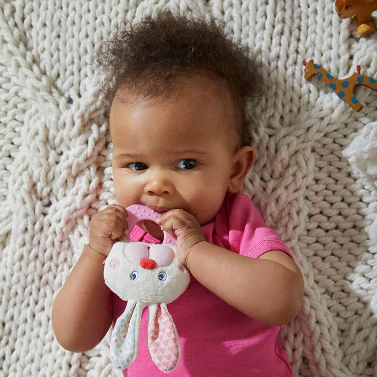 Haba Chomp Champ Bunny Teether