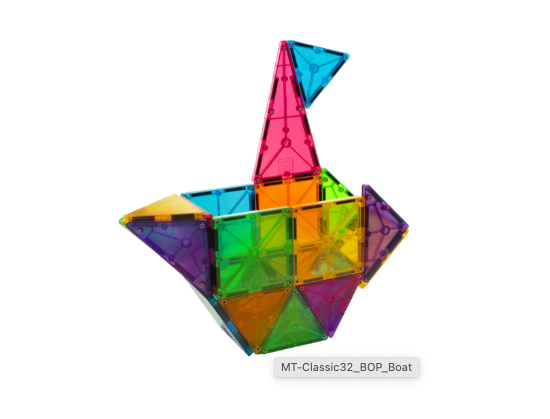 Magna-Tiles Classic 32-Piece Set Magna-Tiles