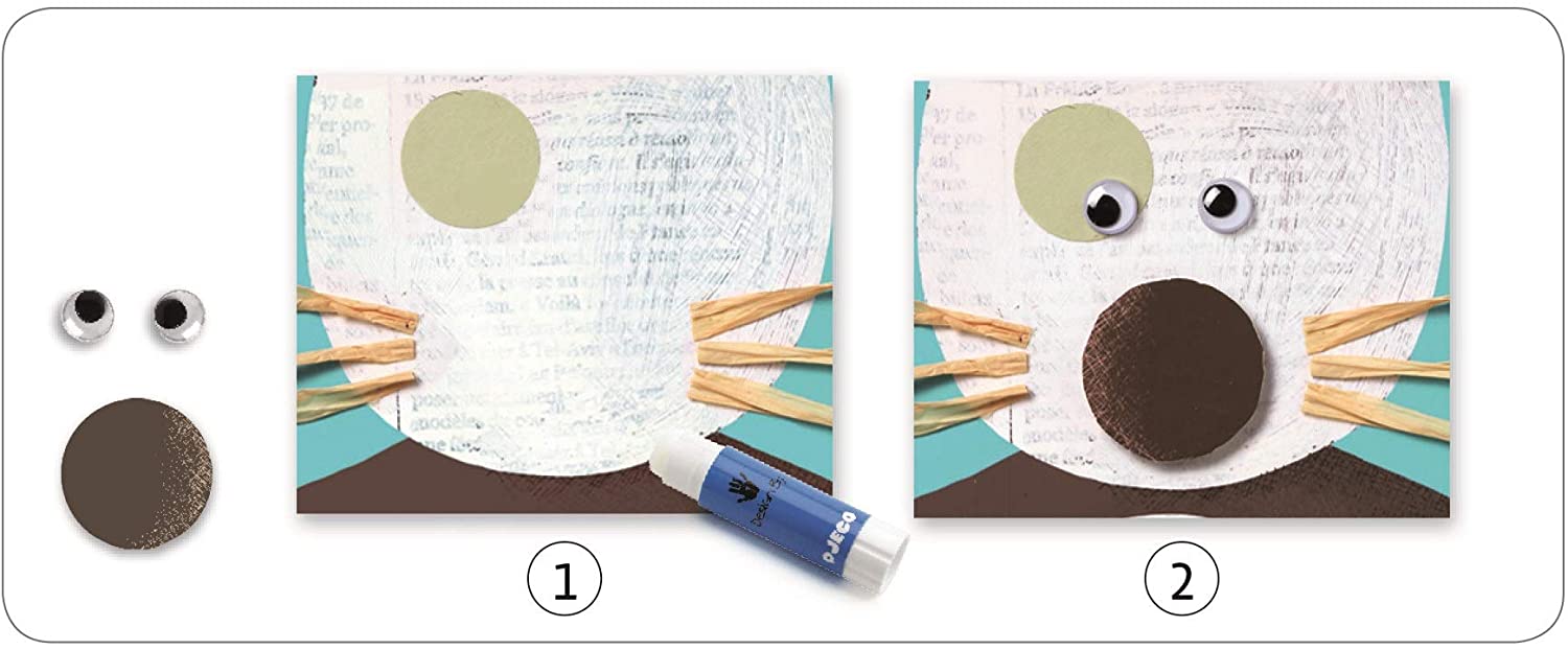 Djeco Collages - Animals Pictures