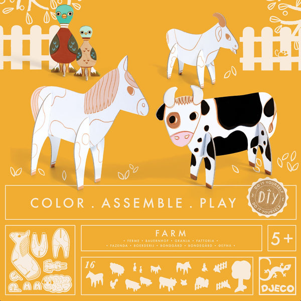Color Assemble Play - Farm